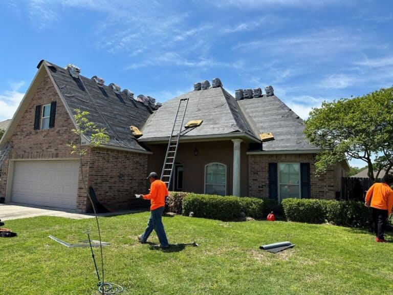 Roof Replacement In Progress