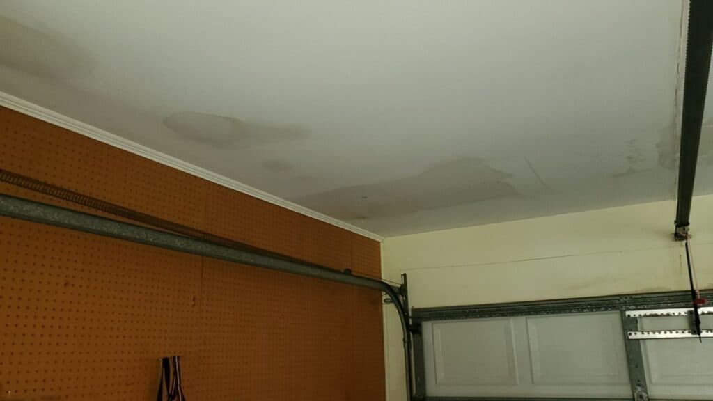 Roof Leak Water Damage