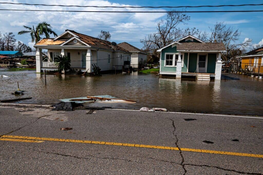 Louisiana Hurricane Flooding New Orleans